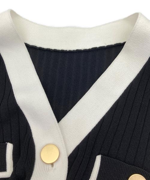Diagram（ダイアグラム）Diagram (ダイアグラム) ニットワンピース ブラック サイズ:	SIZE 36の古着・服飾アイテム
