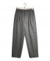 COMME des GARCONS HOMME（コムデギャルソン オム）の古着「2タックウールトラウザー/Wool trousers」｜グレー