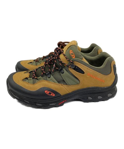 SALOMON（サロモン）SALOMON (サロモン) The Broken Arm (ザ・ブロークンアーム) XT-QUEST 2 ローカットスニーカー ブラウン サイズ:	SIZE　US10.5 （28.5cm）の古着・服飾アイテム
