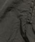 中古・古着 Ferragamo (フェラガモ) 襟レザー切替ナイロントレンチコート / Nylon trench coat with leather collar ブラック サイズ:42：45000円