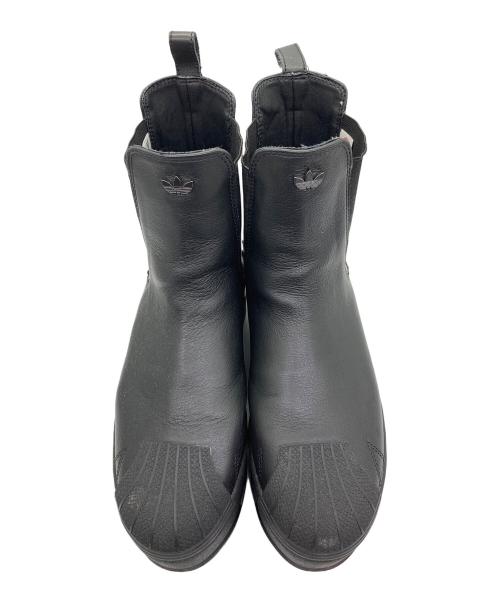 adidas（アディダス）adidas (アディダス) SSTR PLATFORM BOOTS ブラック サイズ:	SIZE US８（25cm）の古着・服飾アイテム