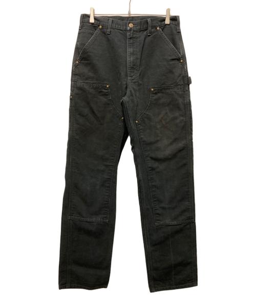 CarHartt（カーハート）CarHartt (カーハート) ダブルニーペインターパンツ ブラック サイズ:81cm (W32)の古着・服飾アイテム