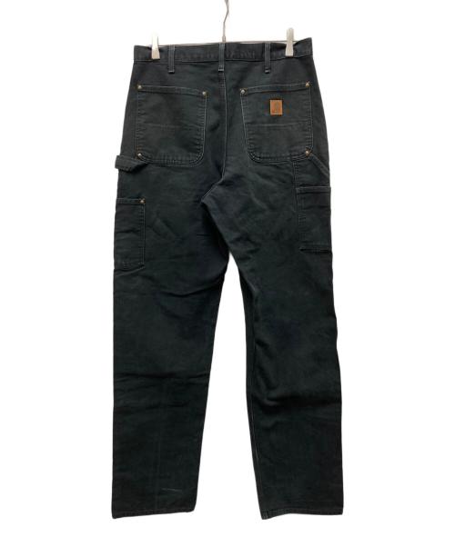 CarHartt（カーハート）CarHartt (カーハート) ダブルニーペインターパンツ ブラック サイズ:81cm (W32)の古着・服飾アイテム
