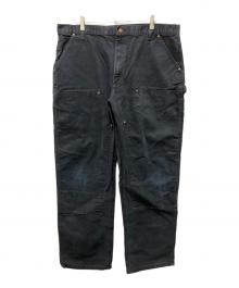 CarHartt（カーハート）の古着「ダブルニーペインターパンツ」｜ブラック