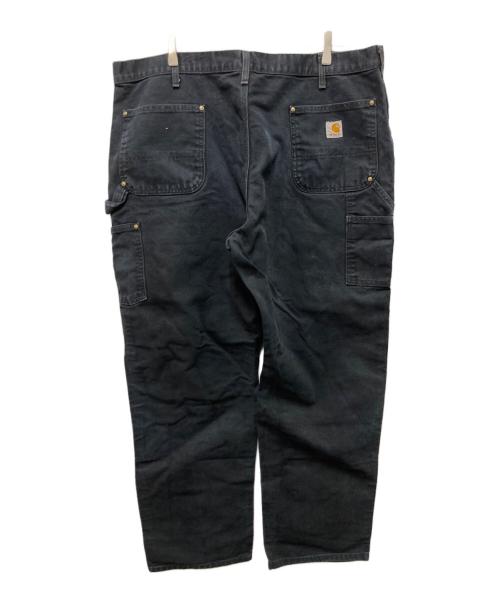 CarHartt（カーハート）CarHartt (カーハート) ダブルニーペインターパンツ ブラック サイズ:106cm (W42)の古着・服飾アイテム
