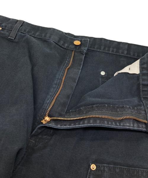 CarHartt（カーハート）CarHartt (カーハート) ダブルニーペインターパンツ ブラック サイズ:106cm (W42)の古着・服飾アイテム