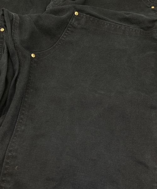 CarHartt（カーハート）CarHartt (カーハート) ダブルニーペインターパンツ ブラック サイズ:106cm (W42)の古着・服飾アイテム