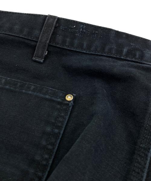 CarHartt（カーハート）CarHartt (カーハート) ダブルニーペインターパンツ ブラック サイズ:106cm (W42)の古着・服飾アイテム