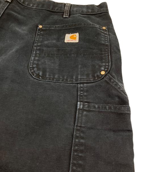 CarHartt（カーハート）CarHartt (カーハート) ダブルニーペインターパンツ ブラック サイズ:106cm (W42)の古着・服飾アイテム