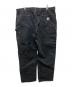 CarHartt (カーハート) ダブルニーペインターパンツ ブラック サイズ:106cm (W42)：19000円
