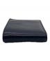 中古・古着 FENDI (フェンディ) Blue Leather Two Folded Wallet ブルー：18000円