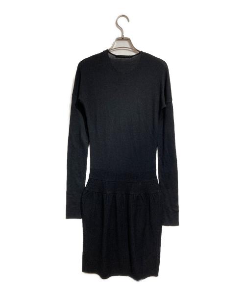 BALENCIAGA（バレンシアガ）BALENCIAGA (バレンシアガ) ニットワンピース/Knit One-piece ブラック サイズ:36の古着・服飾アイテム
