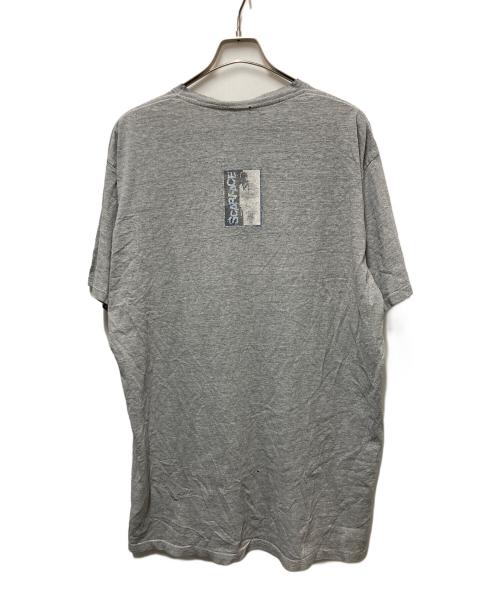 SCARFACE（スカーフェイス）SCARFACE (スカーフェイス) ムービーフロッキープリントTシャツ グレー サイズ:	SIZE XLの古着・服飾アイテム