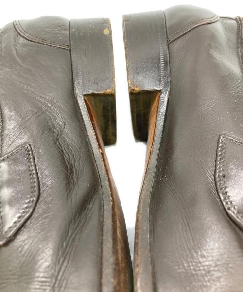 GUCCI（グッチ）GUCCI (グッチ) シェリーラインビットローファー ブラウン サイズ:42 1/2の古着・服飾アイテム