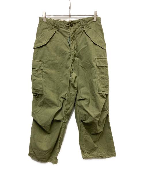 US ARMY（ユーエスアーミー）US ARMY (ユーエスアーミー) 70sM-65フィールドパンツ オリーブ サイズ:Small/Shortの古着・服飾アイテム