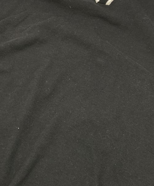 BURBERRY BLACK LABEL（バーバリーブラックレーベル）BURBERRY BLACK LABEL (バーバリーブラックレーベル) ニットポロシャツ ブラック サイズ:3の古着・服飾アイテム