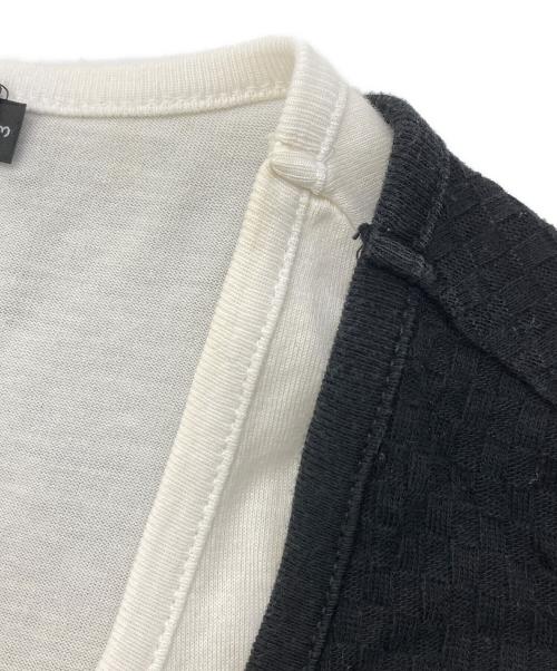 BURBERRY BLACK LABEL（バーバリーブラックレーベル）BURBERRY BLACK LABEL (バーバリーブラックレーベル) レイヤードカットソー ブラック サイズ:3の古着・服飾アイテム