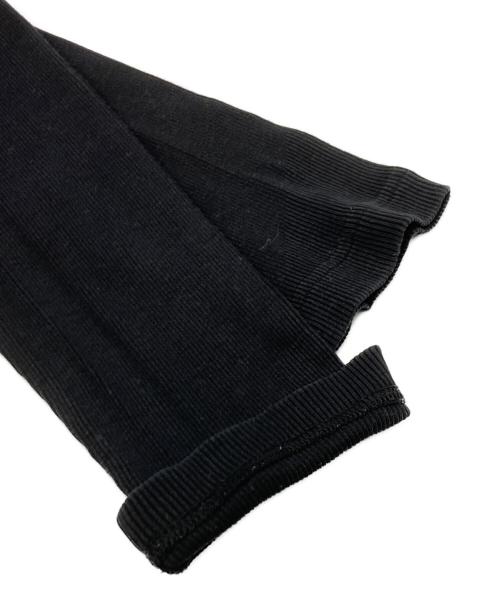 BURBERRY BLACK LABEL（バーバリーブラックレーベル）BURBERRY BLACK LABEL (バーバリーブラックレーベル) ヘンリーネックカットソー ブラック サイズ:３の古着・服飾アイテム