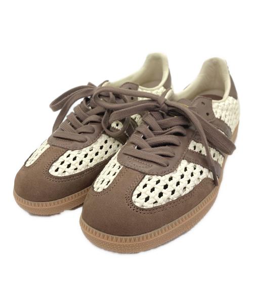 adidas（アディダス）adidas (アディダス) adidas SAMBA OG W ベージュ×ブラウン サイズ:	SIZE US8（26cm）の古着・服飾アイテム