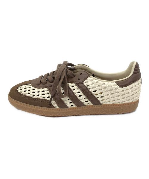 adidas（アディダス）adidas (アディダス) adidas SAMBA OG W ベージュ×ブラウン サイズ:	SIZE US8（26cm）の古着・服飾アイテム