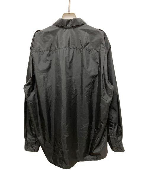 GOODENOUGH（）GOODENOUGH (グッドイナフ) ナイロンシャツ ブラック サイズ:	SIZE Lの古着・服飾アイテム