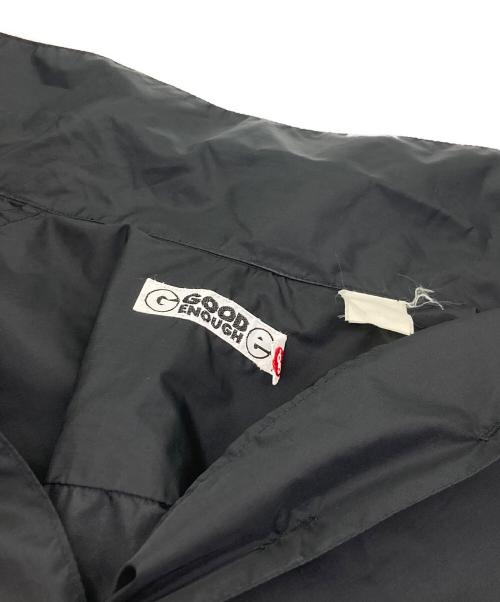 GOODENOUGH（）GOODENOUGH (グッドイナフ) ナイロンシャツ ブラック サイズ:	SIZE Lの古着・服飾アイテム