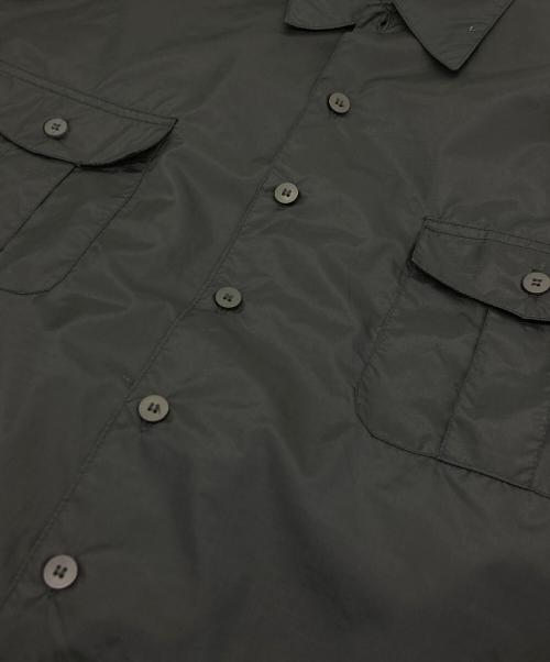 GOODENOUGH（）GOODENOUGH (グッドイナフ) ナイロンシャツ ブラック サイズ:	SIZE Lの古着・服飾アイテム
