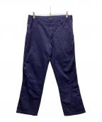 ARMANI JEANSアルマーニジーンズ）の古着「フレアパンツ」｜ネイビー