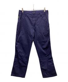 ARMANI JEANS（アルマーニジーンズ）の古着「フレアパンツ」｜ネイビー