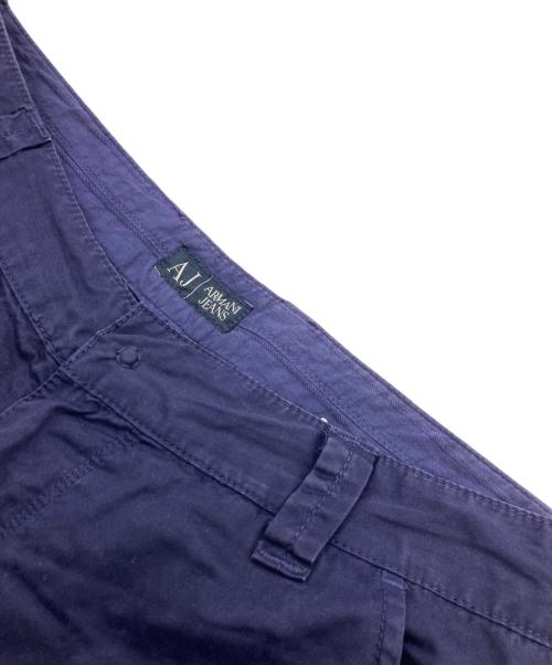 ARMANI JEANS（アルマーニジーンズ）ARMANI JEANS (アルマーニジーンズ) フレアパンツ ネイビー サイズ:	SIZE 48の古着・服飾アイテム