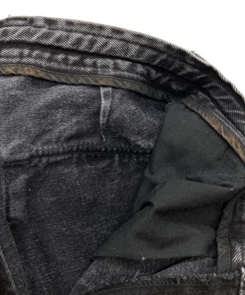 Liberal youth ministry（リベラルユースミニストリー）liberal youth ministry (リベラルユースミニストリー) LYM DENIM CARGO PANTS/LYM デニムカーゴパンツ グレー サイズ:Mの古着・服飾アイテム