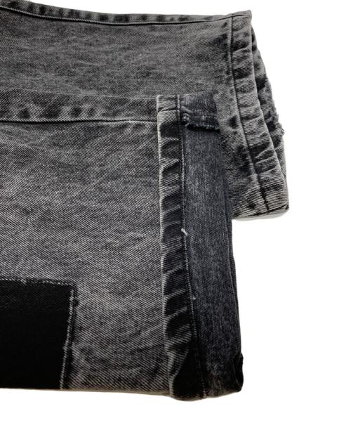 Liberal youth ministry（リベラルユースミニストリー）liberal youth ministry (リベラルユースミニストリー) LYM DENIM CARGO PANTS/LYM デニムカーゴパンツ グレー サイズ:Mの古着・服飾アイテム