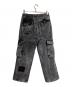 liberal youth ministry (リベラルユースミニストリー) LYM DENIM CARGO PANTS/LYM デニムカーゴパンツ グレー サイズ:M：14000円
