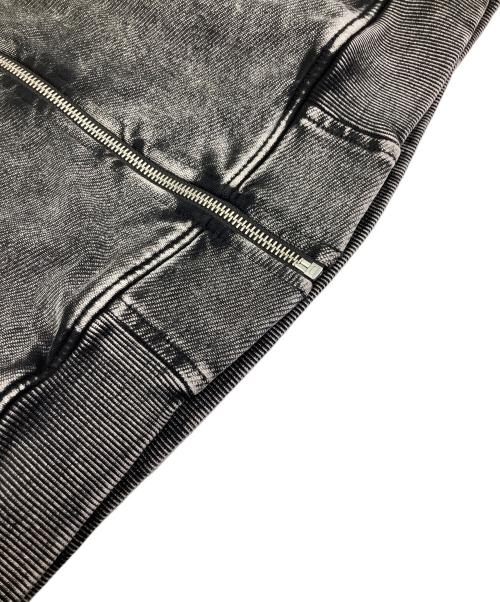 DIESEL（ディーゼル）DIESEL (ディーゼル) S-ALT ウォッシュ ストレッチデニムトラックジャケット グレー サイズ:	SIZE XSの古着・服飾アイテム