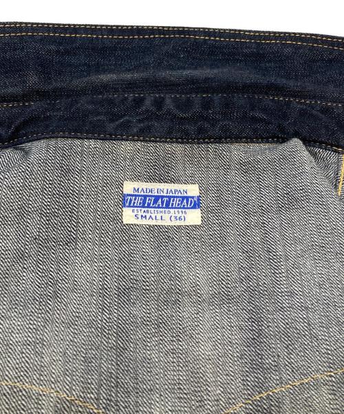 THE FLAT HEAD（ザ・フラットヘッド）THE FLAT HEAD (ザ・フラットヘッド) デニムウエスタンシャツ インディゴ サイズ:36の古着・服飾アイテム