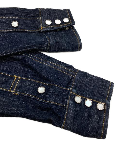 THE FLAT HEAD（ザ・フラットヘッド）THE FLAT HEAD (ザ・フラットヘッド) デニムウエスタンシャツ インディゴ サイズ:36の古着・服飾アイテム