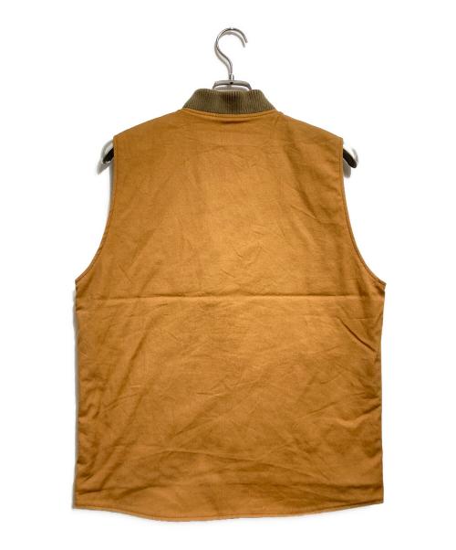 THE FLAT HEAD（ザ・フラットヘッド）THE FLAT HEAD (ザ・フラットヘッド) ダックベスト/Duck Vest ブラウン サイズ:Mの古着・服飾アイテム