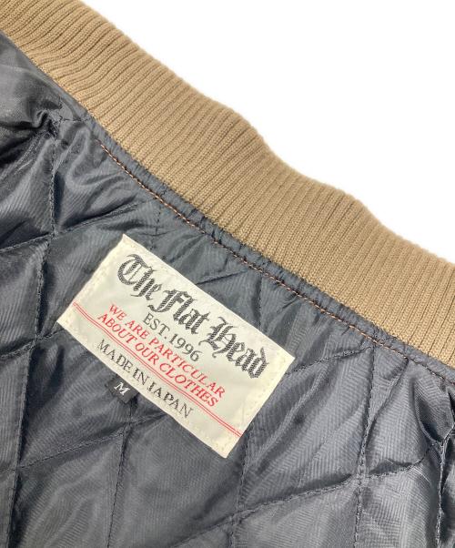 THE FLAT HEAD（ザ・フラットヘッド）THE FLAT HEAD (ザ・フラットヘッド) ダックベスト/Duck Vest ブラウン サイズ:Mの古着・服飾アイテム