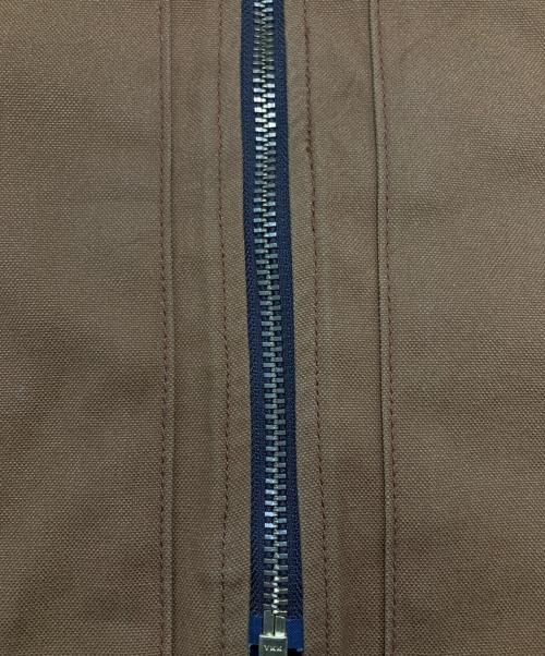 THE FLAT HEAD（ザ・フラットヘッド）THE FLAT HEAD (ザ・フラットヘッド) ダックベスト/Duck Vest ブラウン サイズ:Mの古着・服飾アイテム