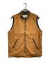 THE FLAT HEAD（ザ・フラットヘッド）の古着「ダックベスト/Duck Vest」｜ブラウン
