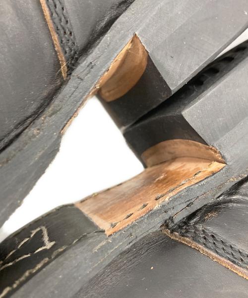 THE FLAT HEAD（ザ・フラットヘッド）THE FLAT HEAD (ザ・フラットヘッド) HORSEHIDE LOGGER ロガーブーツ ブラック サイズ:8の古着・服飾アイテム