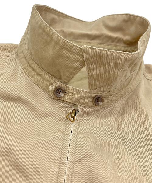 POLO RALPH LAUREN（ポロ・ラルフローレン）POLO RALPH LAUREN (ポロ・ラルフローレン) 80s コットンツイルスイングトップ ブラウン サイズ:	SIZE XXLの古着・服飾アイテム