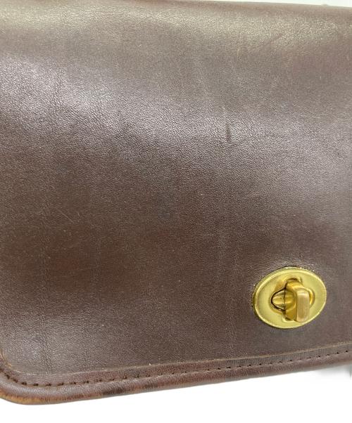 COACH（コーチ）COACH (コーチ) タンロックショルダーバッグ ブラウンの古着・服飾アイテム