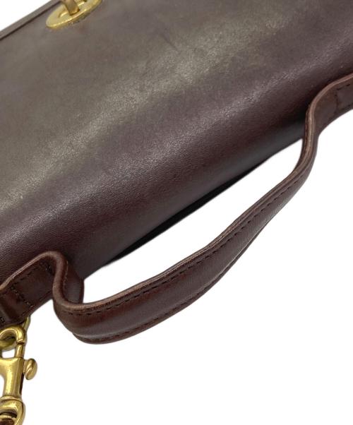 COACH（コーチ）COACH (コーチ) タンロックショルダーバッグ ブラウンの古着・服飾アイテム