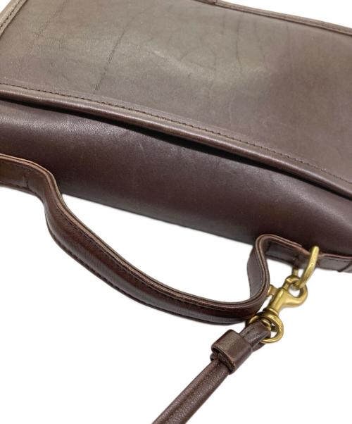 COACH（コーチ）COACH (コーチ) タンロックショルダーバッグ ブラウンの古着・服飾アイテム
