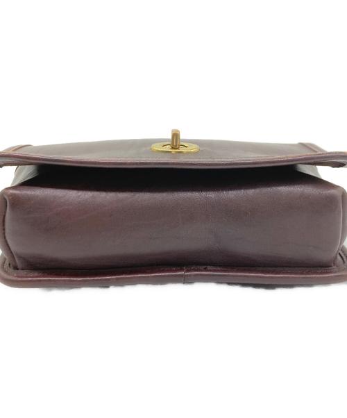 COACH（コーチ）COACH (コーチ) タンロックショルダーバッグ ブラウンの古着・服飾アイテム