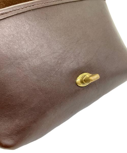 COACH（コーチ）COACH (コーチ) タンロックショルダーバッグ ブラウンの古着・服飾アイテム