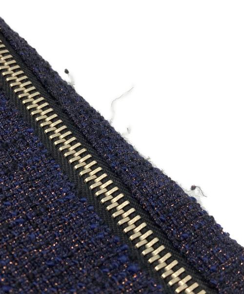 DAIRIKU（ダイリク）DAIRIKU (ダイリク) Tweed A-11 Half Pants/ツイードハーフパンツ パープル サイズ:27(S)の古着・服飾アイテム
