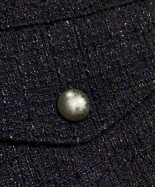 DAIRIKU（ダイリク）DAIRIKU (ダイリク) Tweed A-11 Half Pants/ツイードハーフパンツ パープル サイズ:27(S)の古着・服飾アイテム