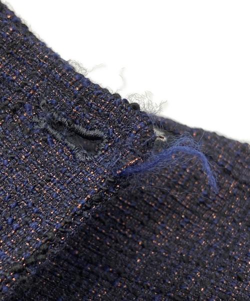 DAIRIKU（ダイリク）DAIRIKU (ダイリク) Tweed A-11 Half Pants/ツイードハーフパンツ パープル サイズ:27(S)の古着・服飾アイテム